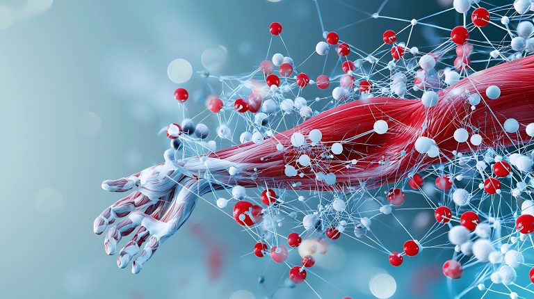 Sarcopenia and Muscle Aging: A Computational Dual-Target Strategy